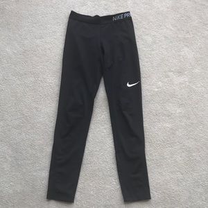 black nike pro leggings